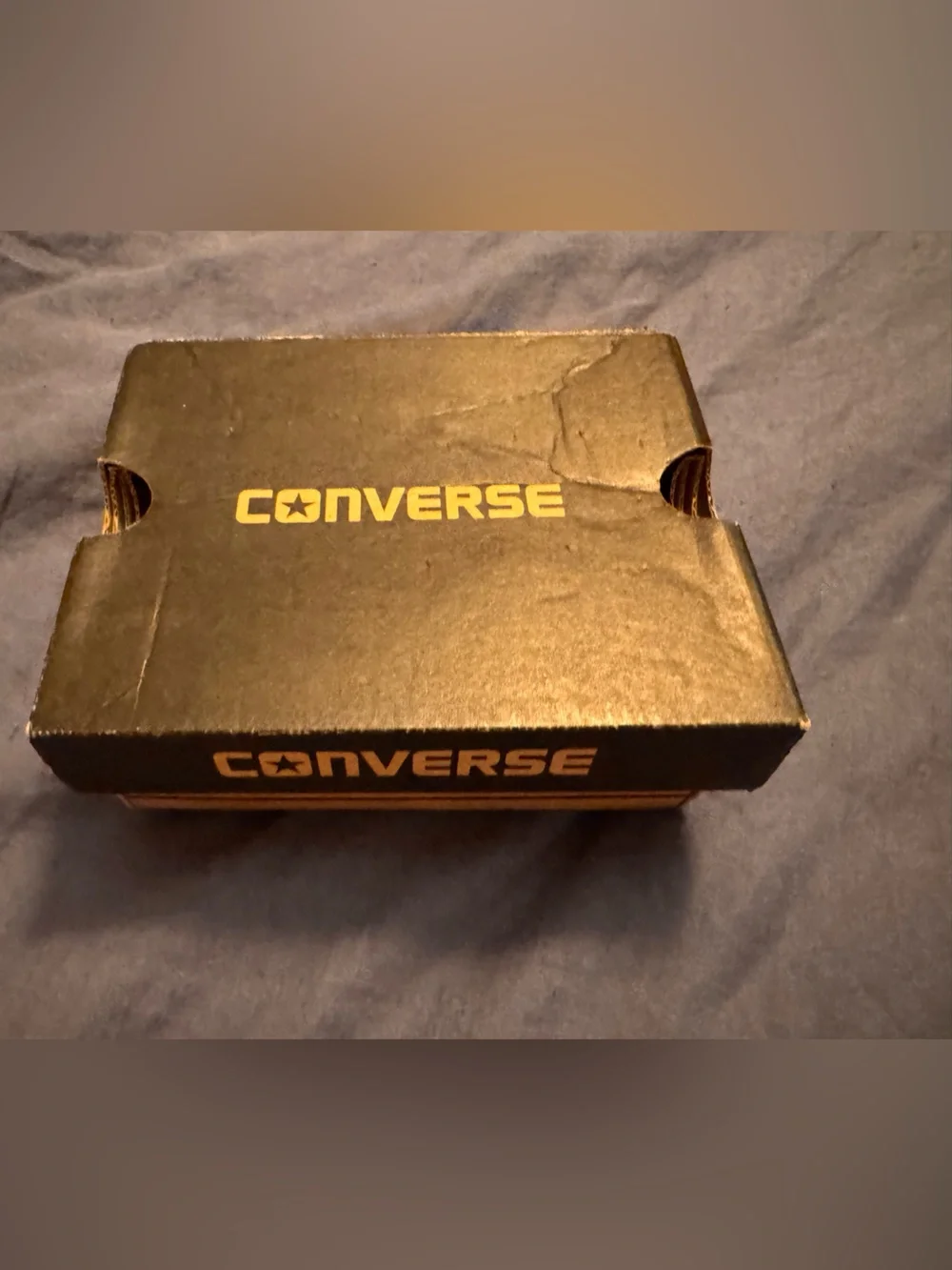 Converse Kids Black and White High-Top Canvas Sneakers
